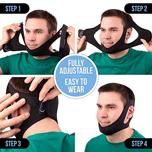 Anti Snoring Chin Strap, Large, Adjustable C25686