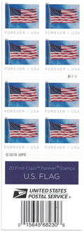 USPS Forever Stamps, Book of 20 S6428