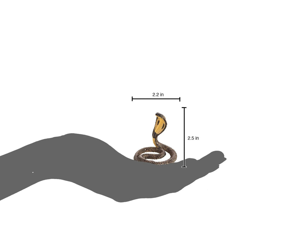 Realistic King Cobra Wildlife Toy Figurine C9163