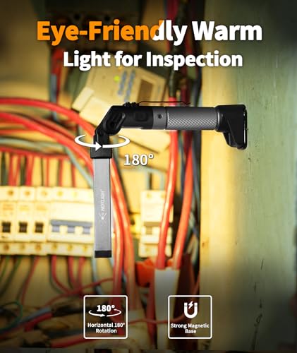 2200 mAh Rechargeable 800 Lumens Magnetic Work Light I232165
