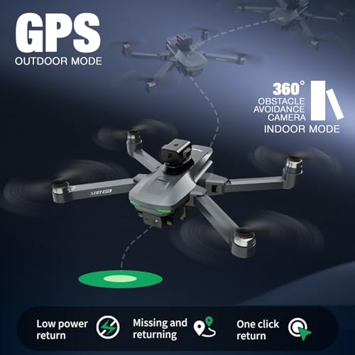 Foldable HD Camera Drone with Screen and 3 Batteries D68488