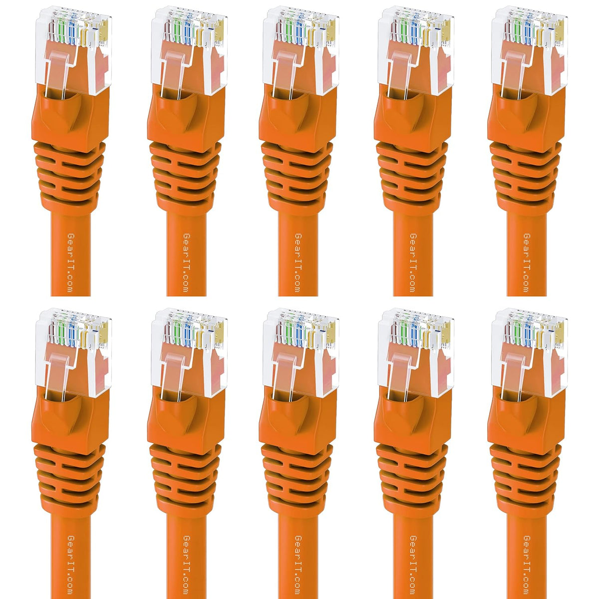 Cat 6 Ethernet Cable 6 ft 10-Pack Black V5566