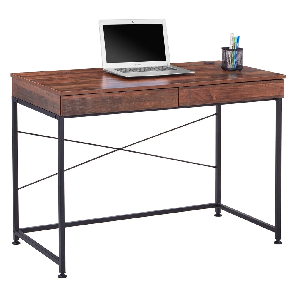 Brown Computer Desk J86831