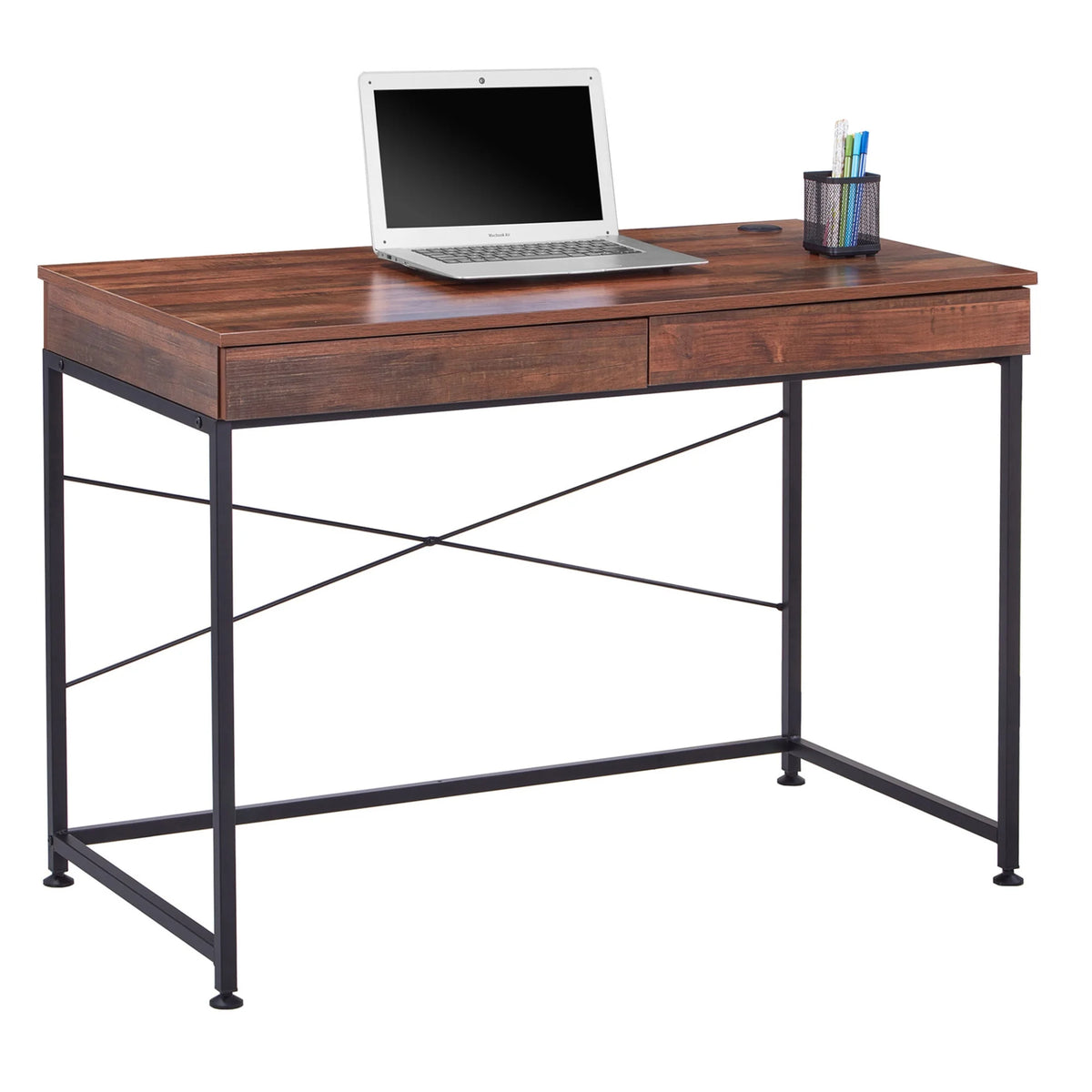 Brown Computer Desk J86831