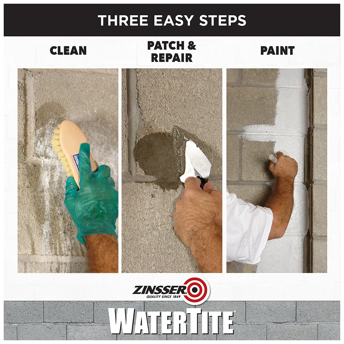 White Waterproofing Paint, 1 gallon, 2 Pack G839