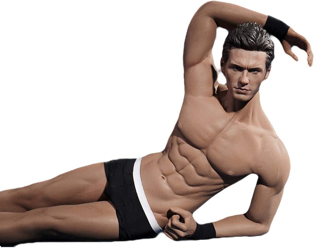 1/6 Scale Seamless Silicone Male Action Figure P919