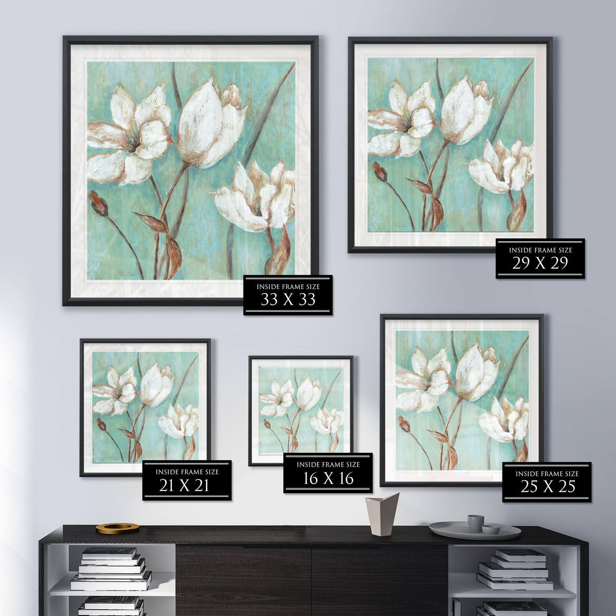 Framed Giclee Print 28x28 T47031