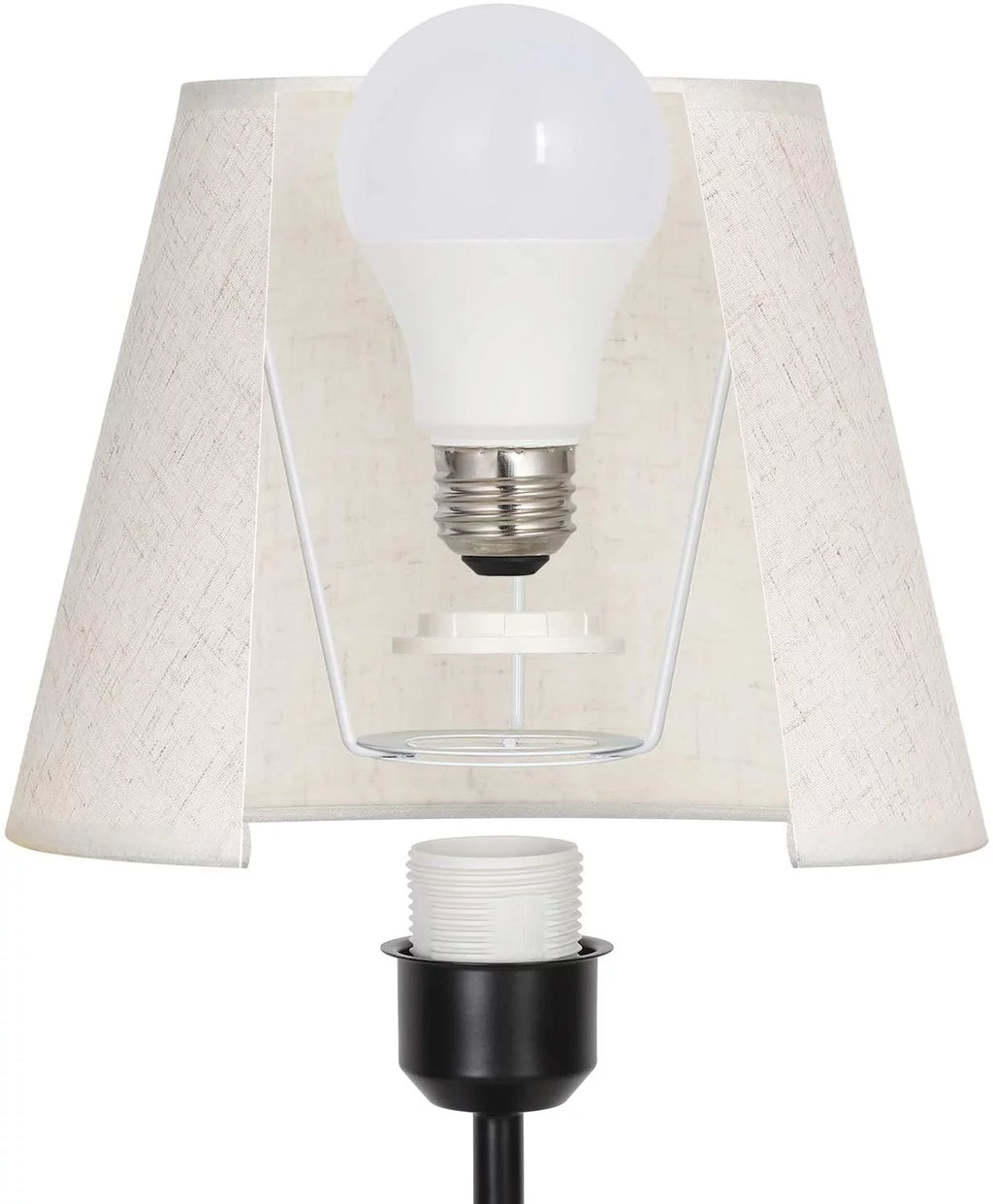 Table Lamp Set of 2 with USB Charging Ports and AC Outlet D1867
