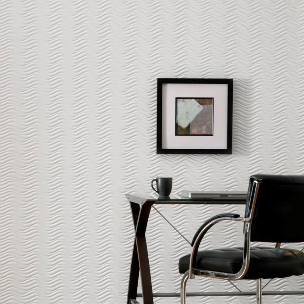Gloss White Horizontal Wall Panel O832