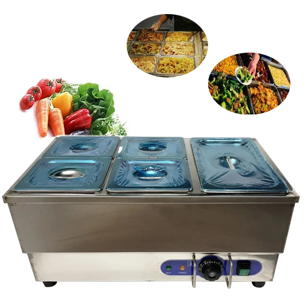 5-Pot Buffet Food Warmer U464128