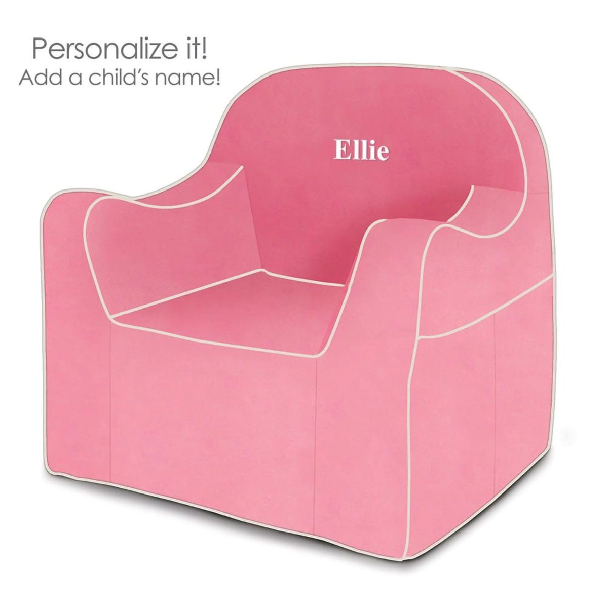 Pink and White Club Chair N1273