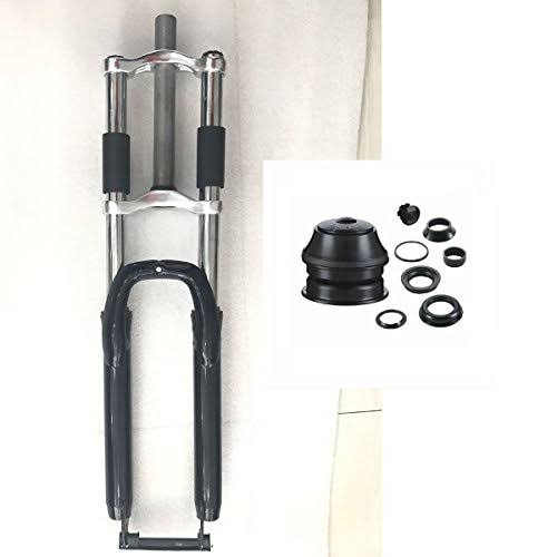 Triple Tree Suspension Fork with Double Shoulder Gas Motorized Bike E8491