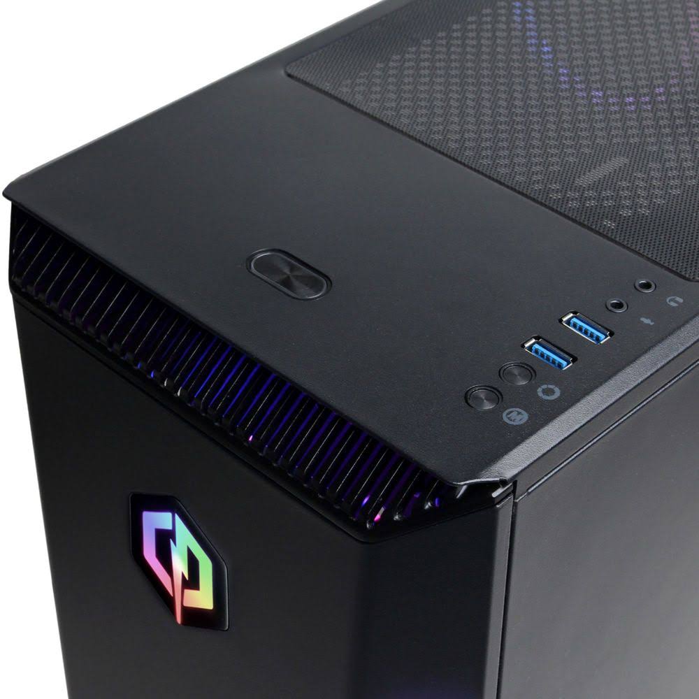 AMD Ryzen 3 2300X 8GB Memory 1TB HDD Black Gaming Desktop M332