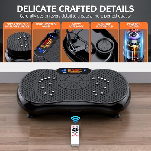 Vibration Plate Exercise Machine, Max User Weight 330lbs W65484