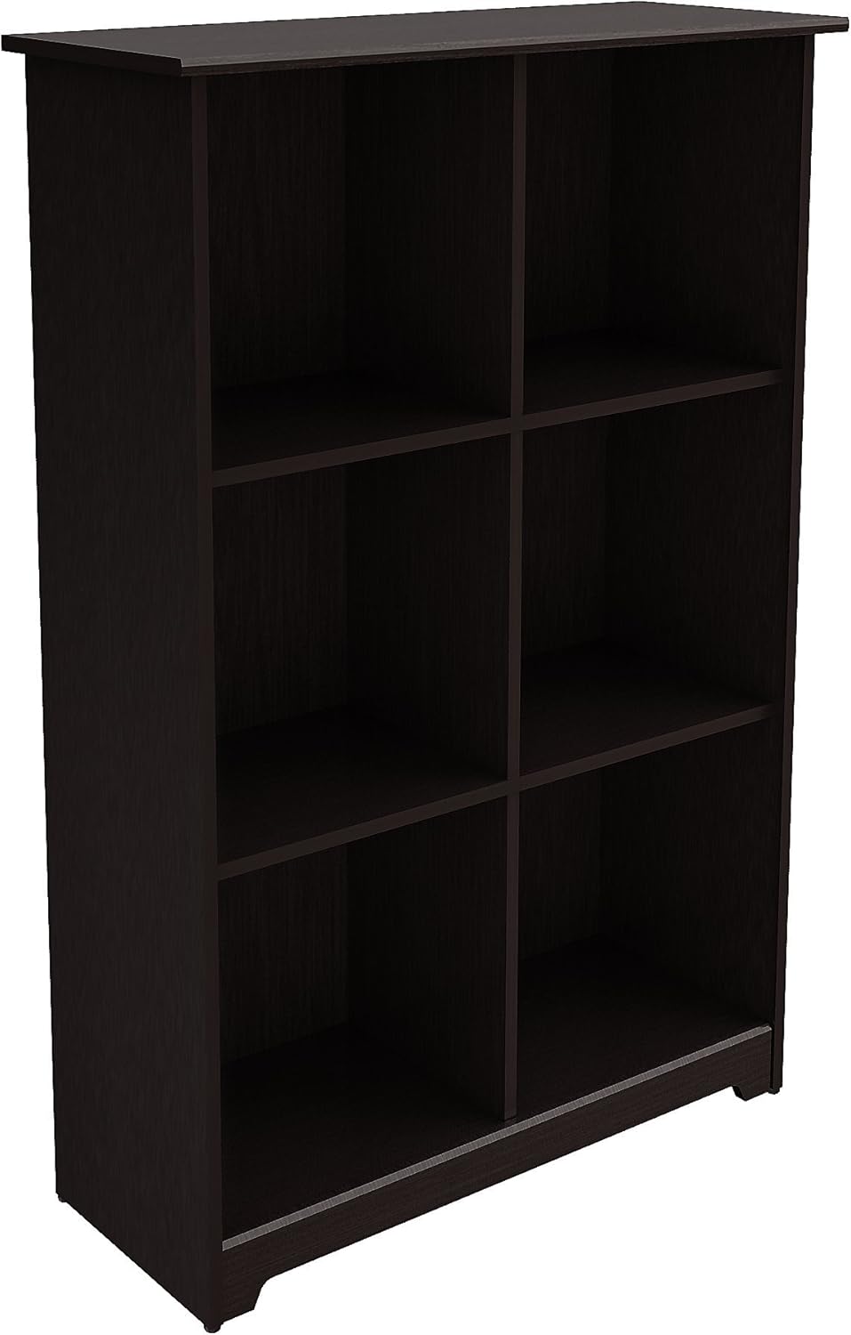 5 Shelf Bookcase and 60W Hutch, Heather Gray R2916