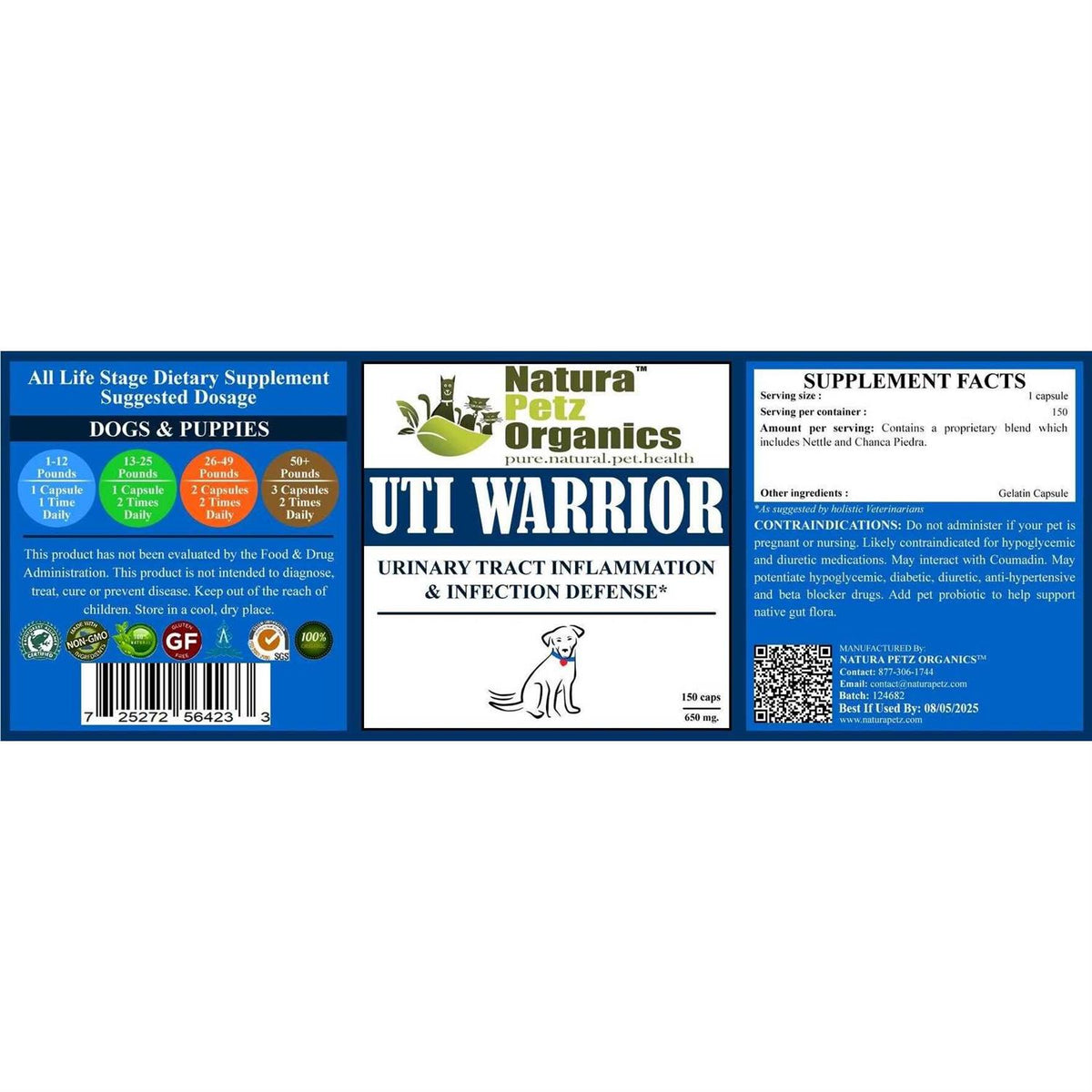 Urinary Tract Support for Dogs Cats S8410