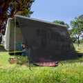 6x10' RV Awning Sun Shade Screen Black Mesh D50735