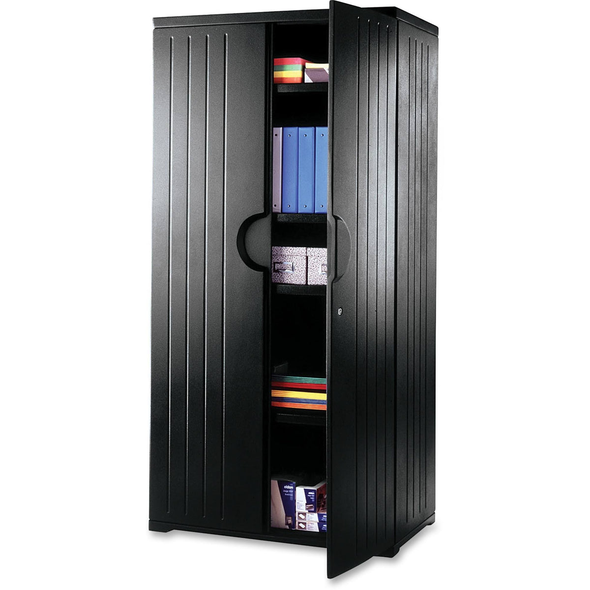 Black Storage Cabinet Q7051