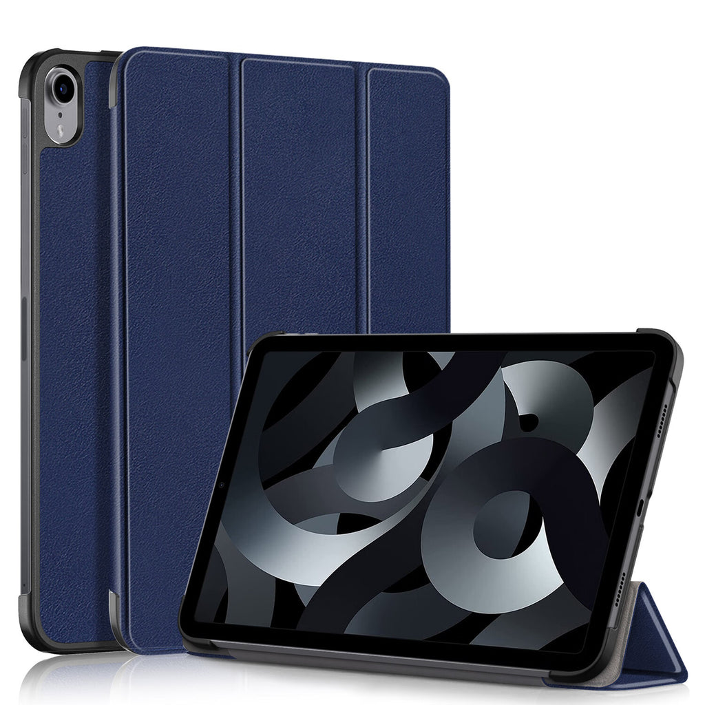 Darkblue Tri-fold Stand Case for iPad 10.9" 2022 S43512