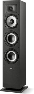 Midnight Black Tower Speaker with 1" Tweeter and 6.5" Woofer S994191