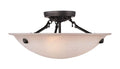 Bronze 3 Light Ceiling Mount A970