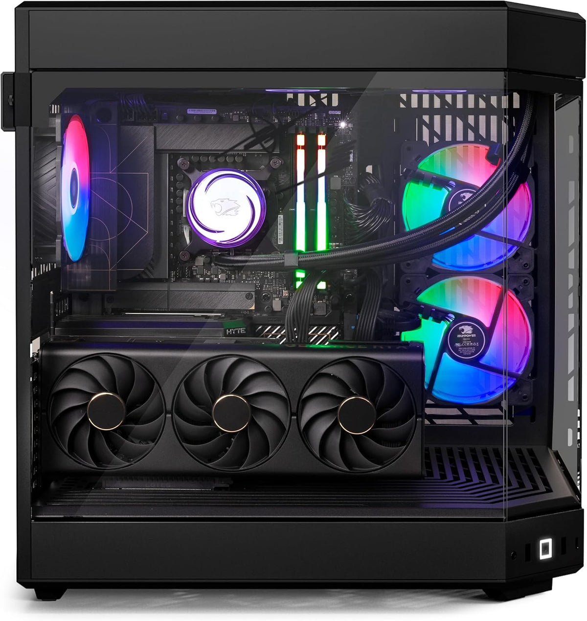 Black Gaming PC Desktop Intel Core i9 13900KF NVIDIA GeForce RTX 4070 12GB 32GB DDR5 1TB NVMe Windows 11 Home J7937