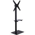 Freestanding TV Stand with Glass Shelf F89798