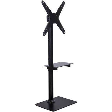 Freestanding TV Stand with Glass Shelf F89798