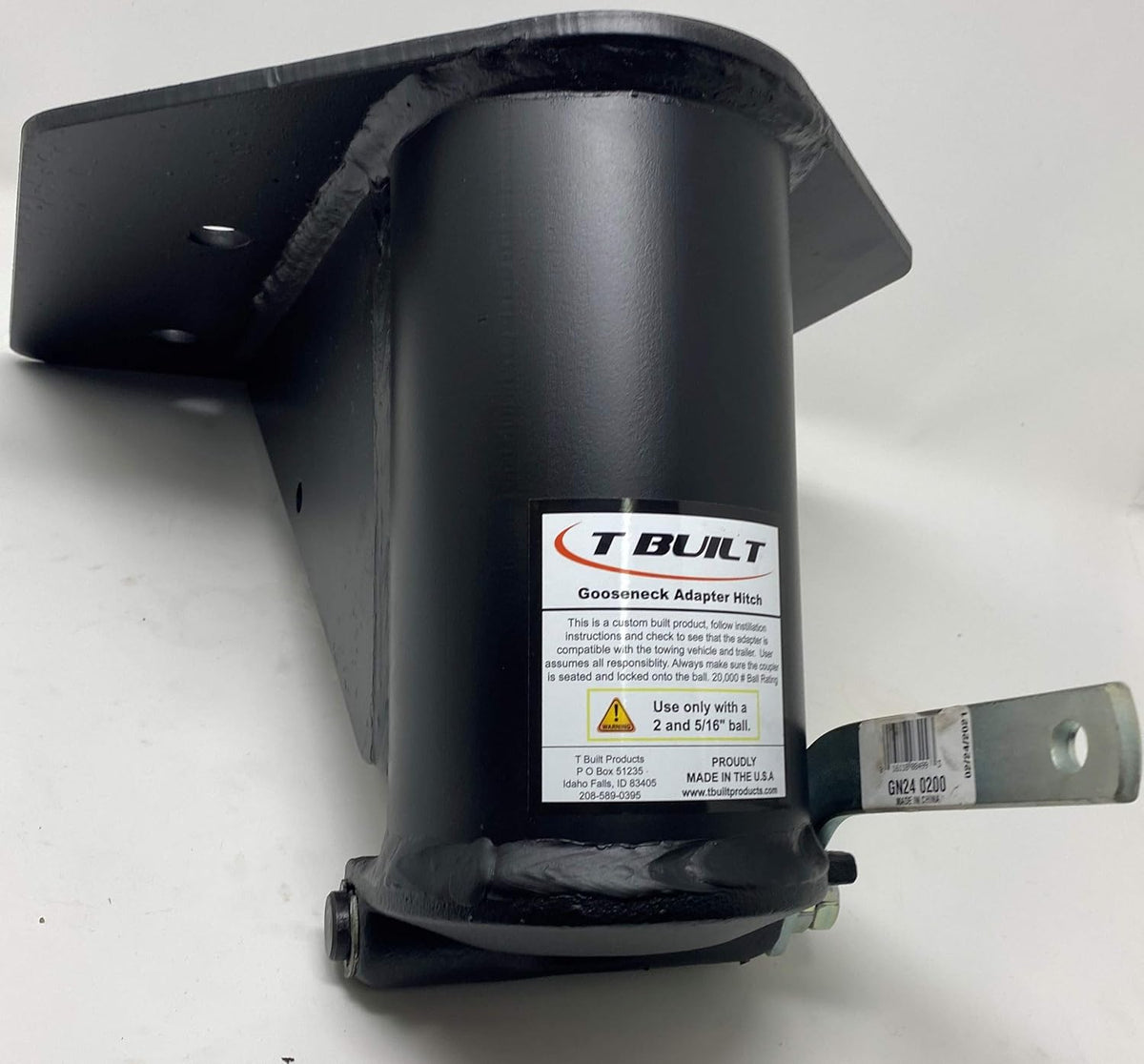 8" Fifth Wheel to Gooseneck Adapter Hitch with Forward Offset U327005