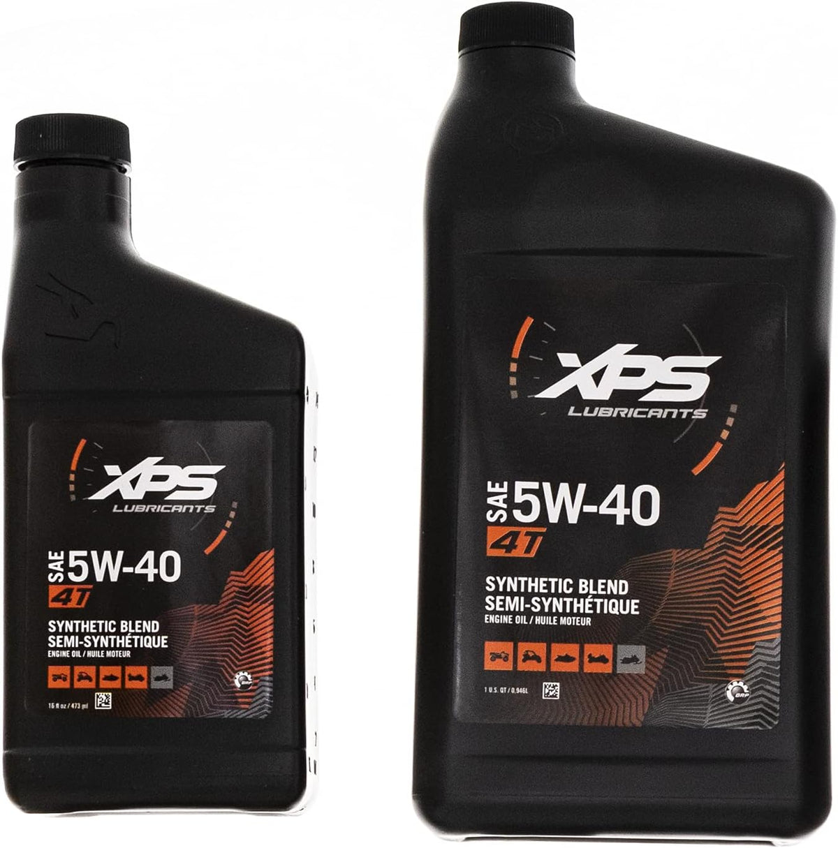 Can-Am Off-Road 4T 5W-40 Synthetic Blend Oil Change Kit Pack of 2 Q71617