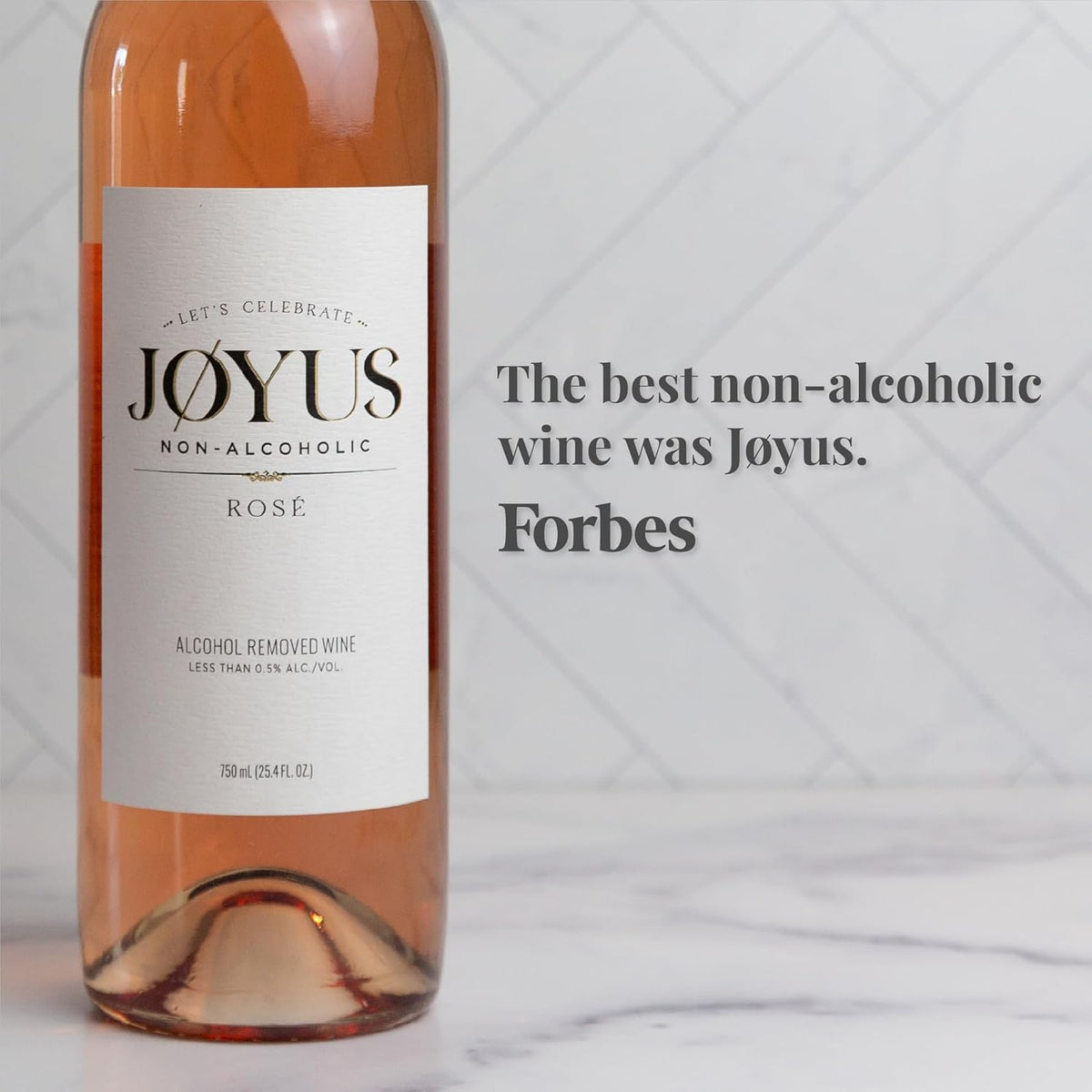 Non-Alcoholic Rose´ Wine, 750 ml (1 Bottle) B1051