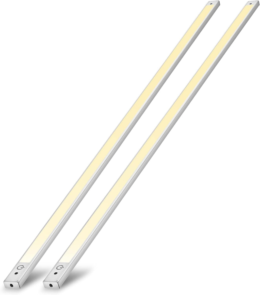 2-Pack 48” Under Cabinet LED Lighting 4000K with 12V Adapter and Sensor Switch U934042