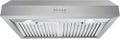 30 in. Under Cabinet Range Hood Ductless Convertible Duct with 3-Speed Fan and LED Lights in Stainless Steel Y27067