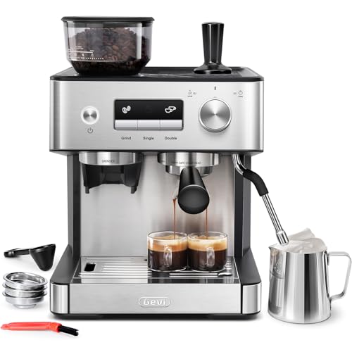 20 Bar Espresso Machine with Grinder & Milk Frother K554285