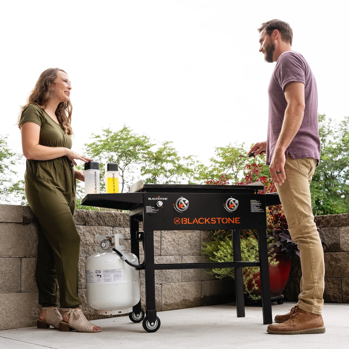 28" 2-Burner Griddle Cooking Station A988648