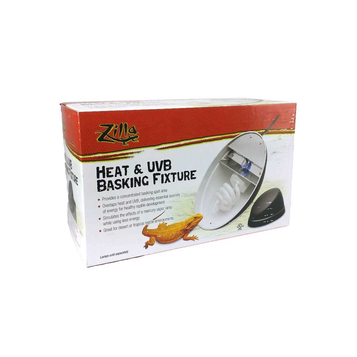 Heat & UVB Basking Fixture R406