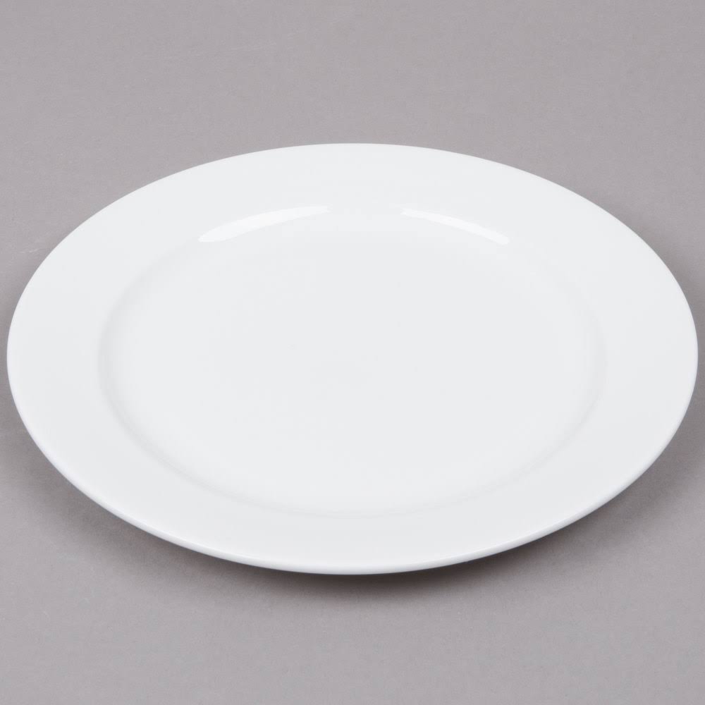 White 8-1/2x22 Salad Plate Y339837
