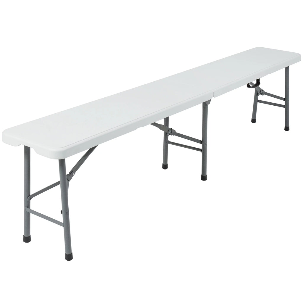 3 Pieces 6ft Portable Folding Picnic Table with Bench X15831