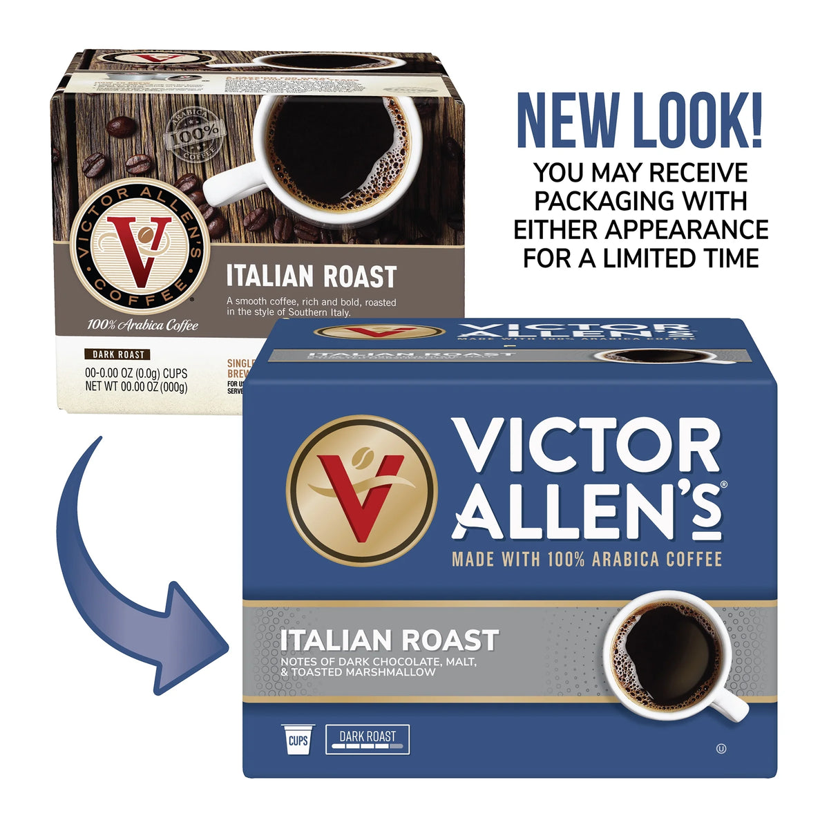 Italian Roast Dark Roast Coffee Pods, 200 count H382522