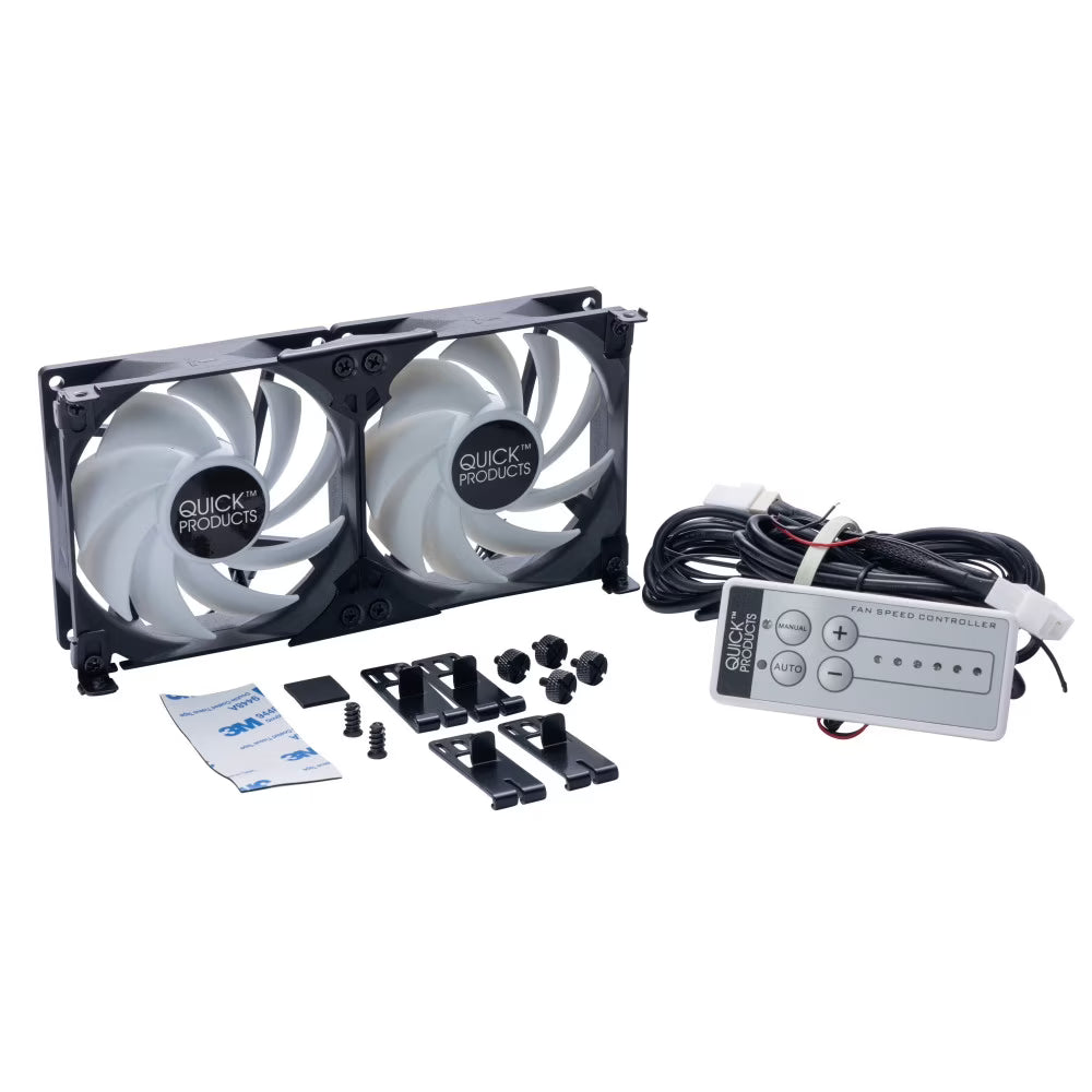 RV Refrigerator Vent Cooling Fan 90mm O891