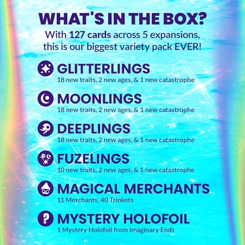 Imaginary Ends Expansion Holofoils Gold Pack Strategy Game Z245