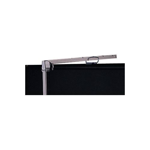 Black Carpeted Matte White Projector Screen L3864