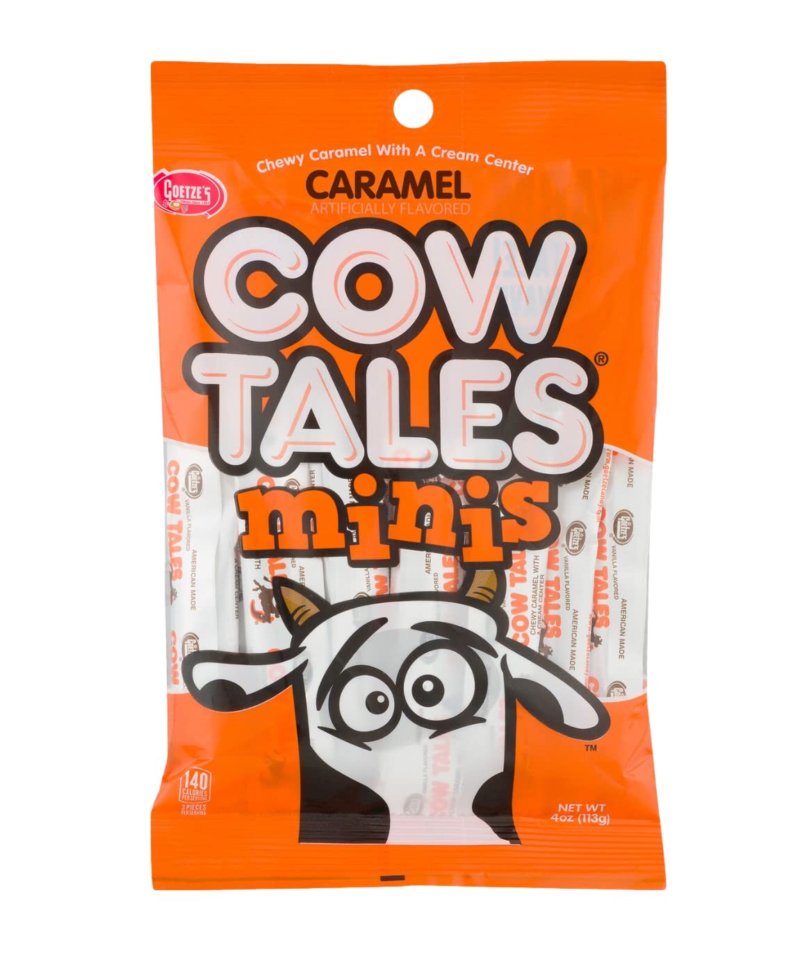 Caramel Creams, Cow Tales Minis, Peanut Free Candy O516744