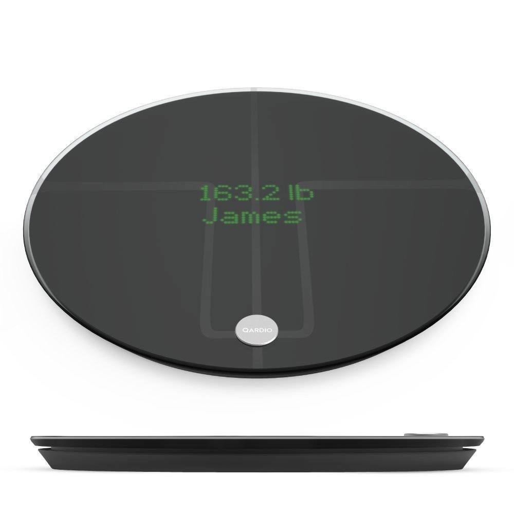 Black Wireless Smart Scale & Body Analyzer V3364
