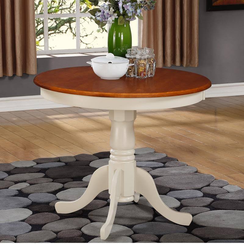 Antique Cappuccino Round Table S79178