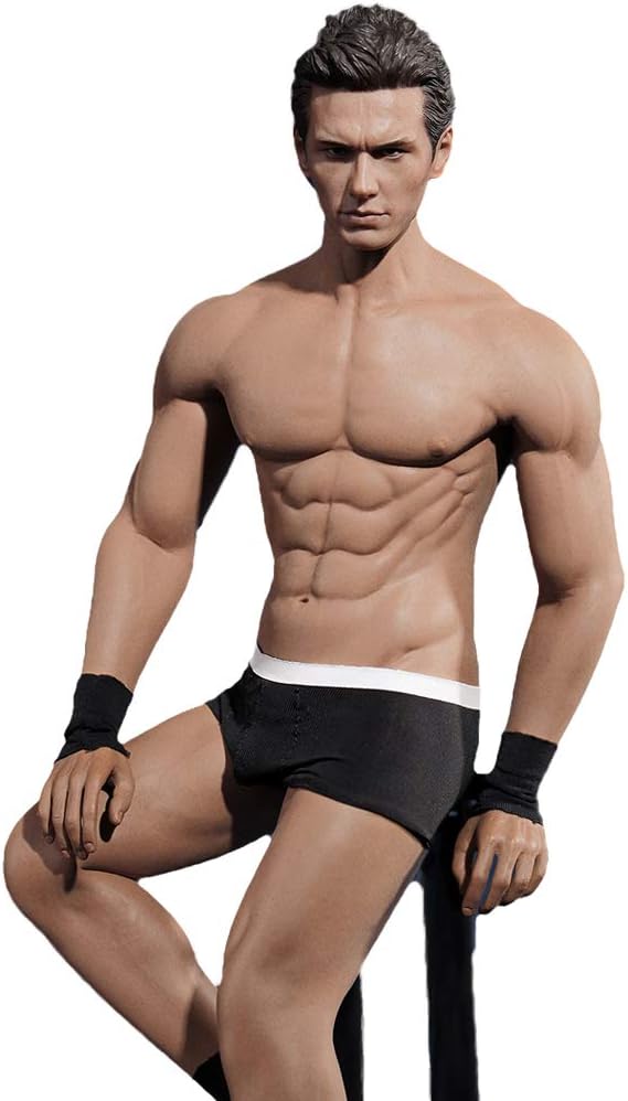 1/6 Scale Seamless Silicone Male Action Figure P919