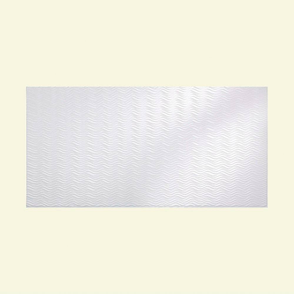 Gloss White Horizontal Wall Panel O832
