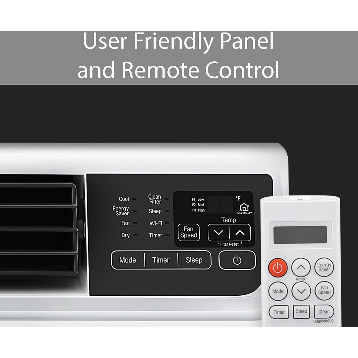 9,500 BTU 115V Dual Inverter Window Air Conditioner L491144