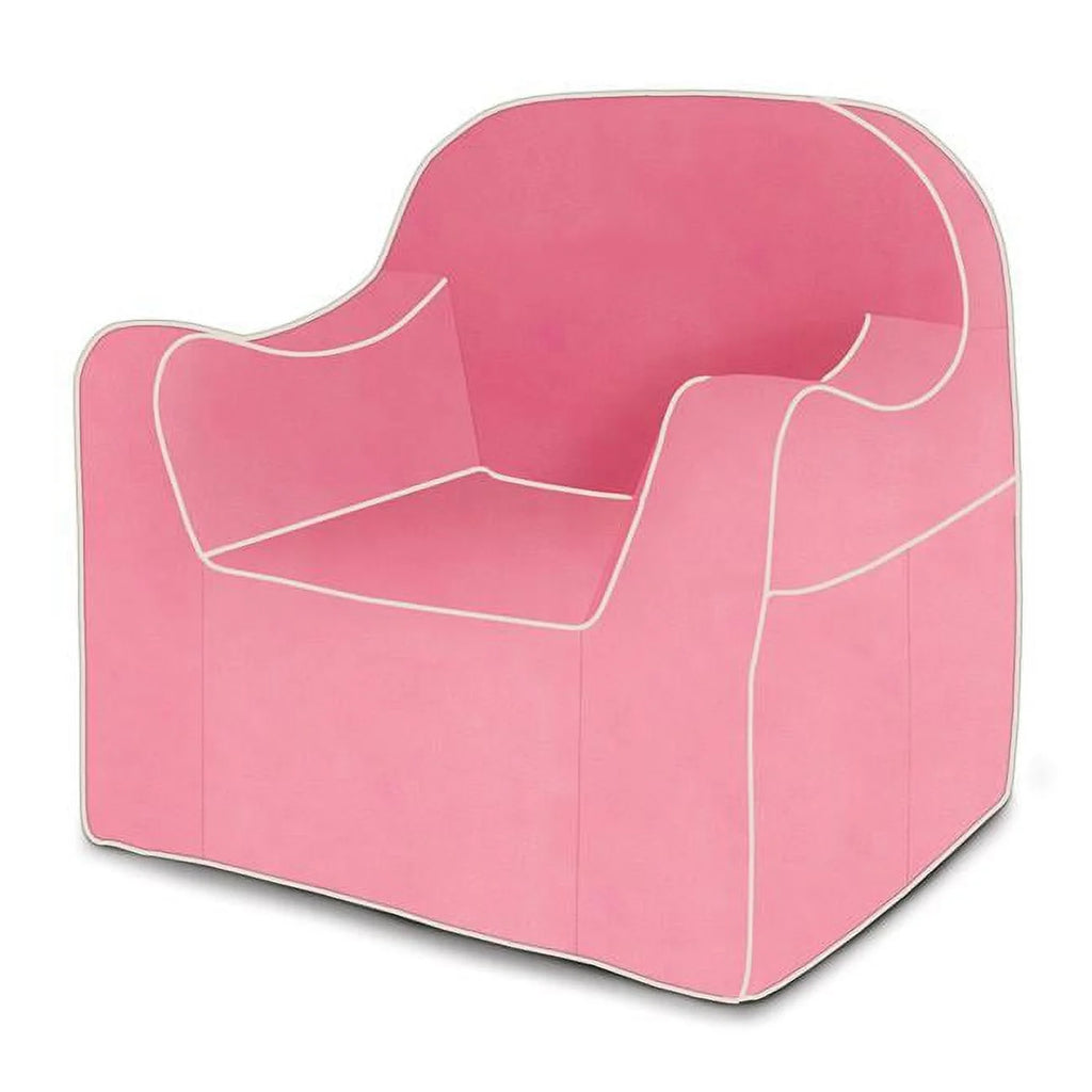 Pink and White Club Chair N1273