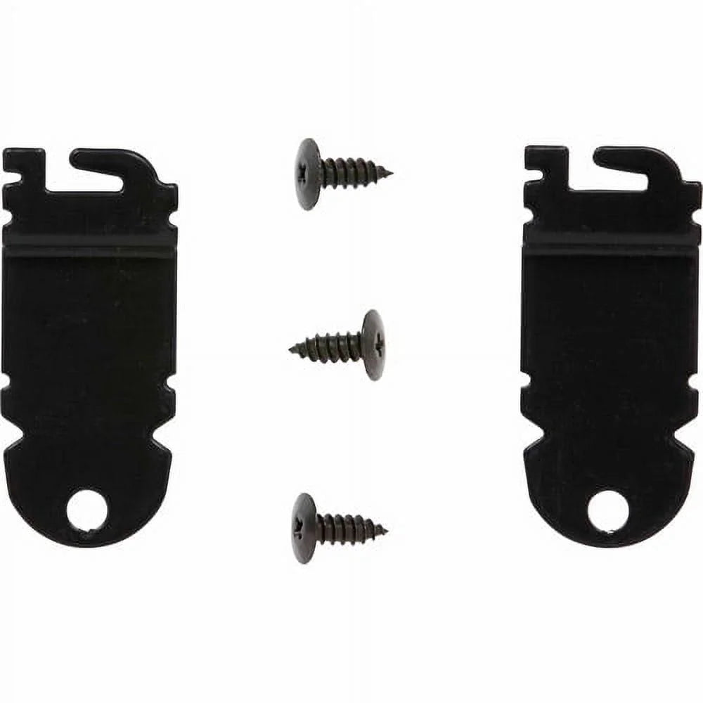 Black Dishwasher Side Mounting Brackets Z659